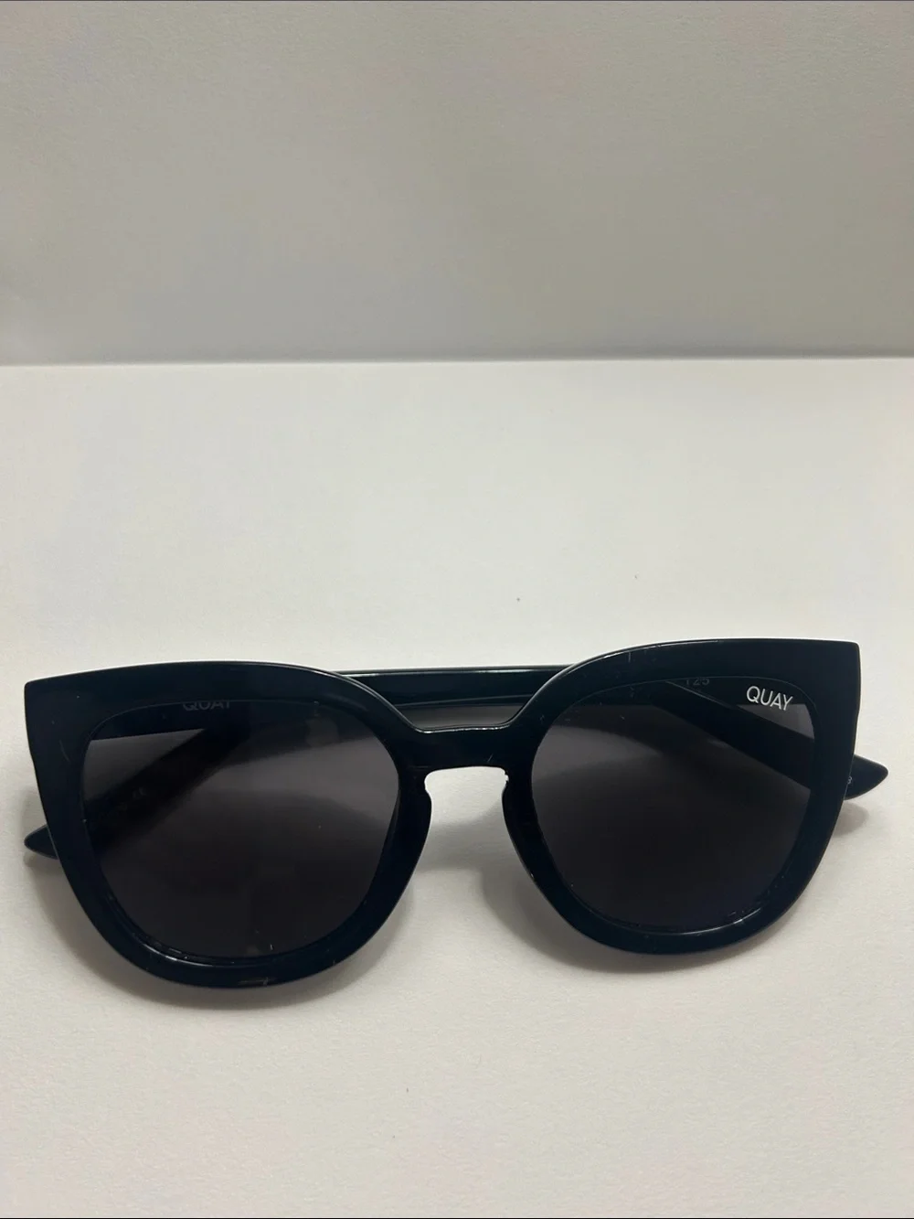 Quay Australia Black Cat Eye Sunglasses